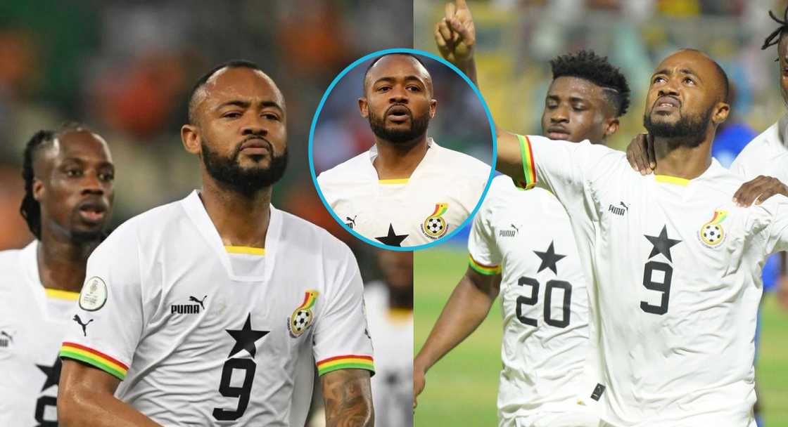 Jordan Ayew and Mohammed Kudus