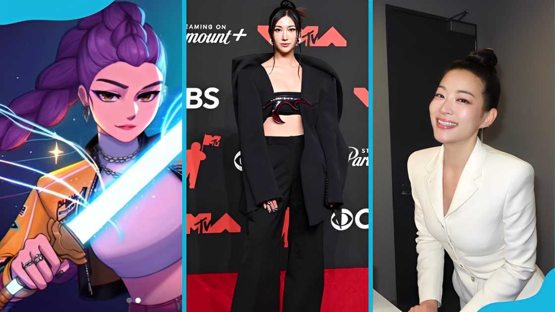 Rumi, EJAE, and Arden Cho Rumi, EJAE, and Arden Cho