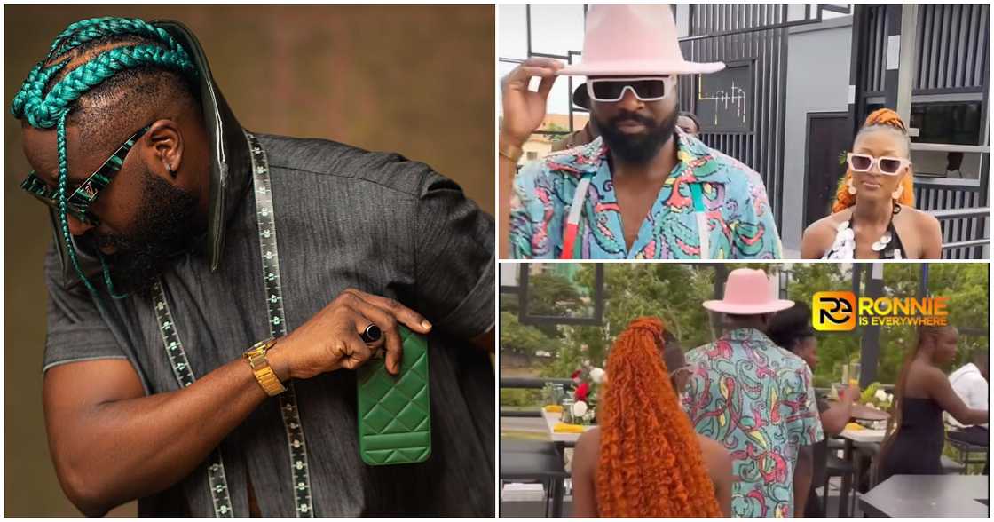 Elikem Kumordzie and his partner step out in stylish outfits Elikem Kumordzie and his partner step out in stylish outfits