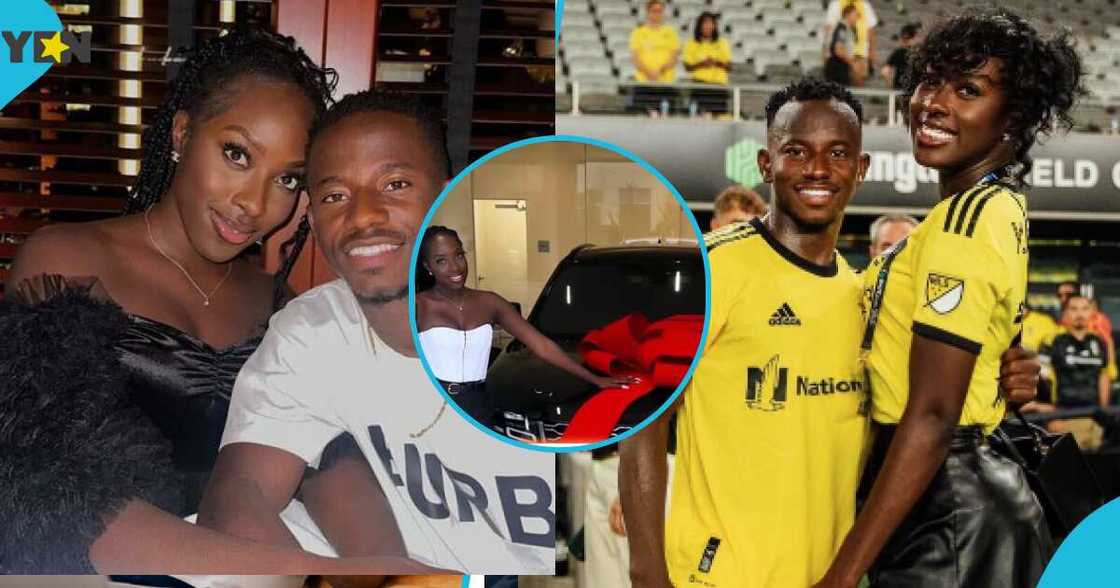 Gifty Boakye, Yaw Yeboah, Gifty Boakye and Yaw Yeboah, Thomas Partey, Yaw Yeboah's cars, Social media Gifty Boakye, Yaw Yeboah, Gifty Boakye and Yaw Yeboah, Thomas Partey, Yaw Yeboah's cars, Social media