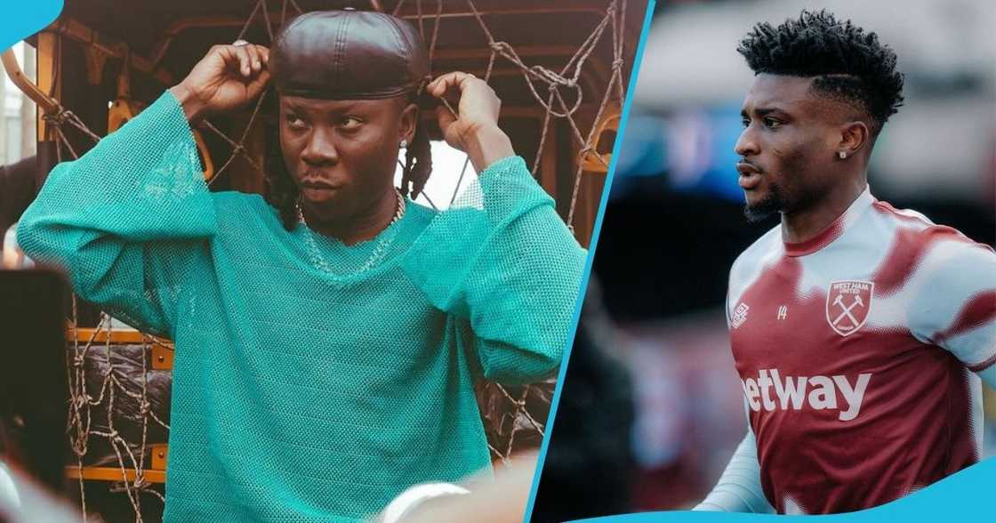 West Ham, Stonebwoy, Mohammed Kudus, Stonebwoy's Jejereje song, Mohammed Kudus goal celebration, West Ham on TikTok