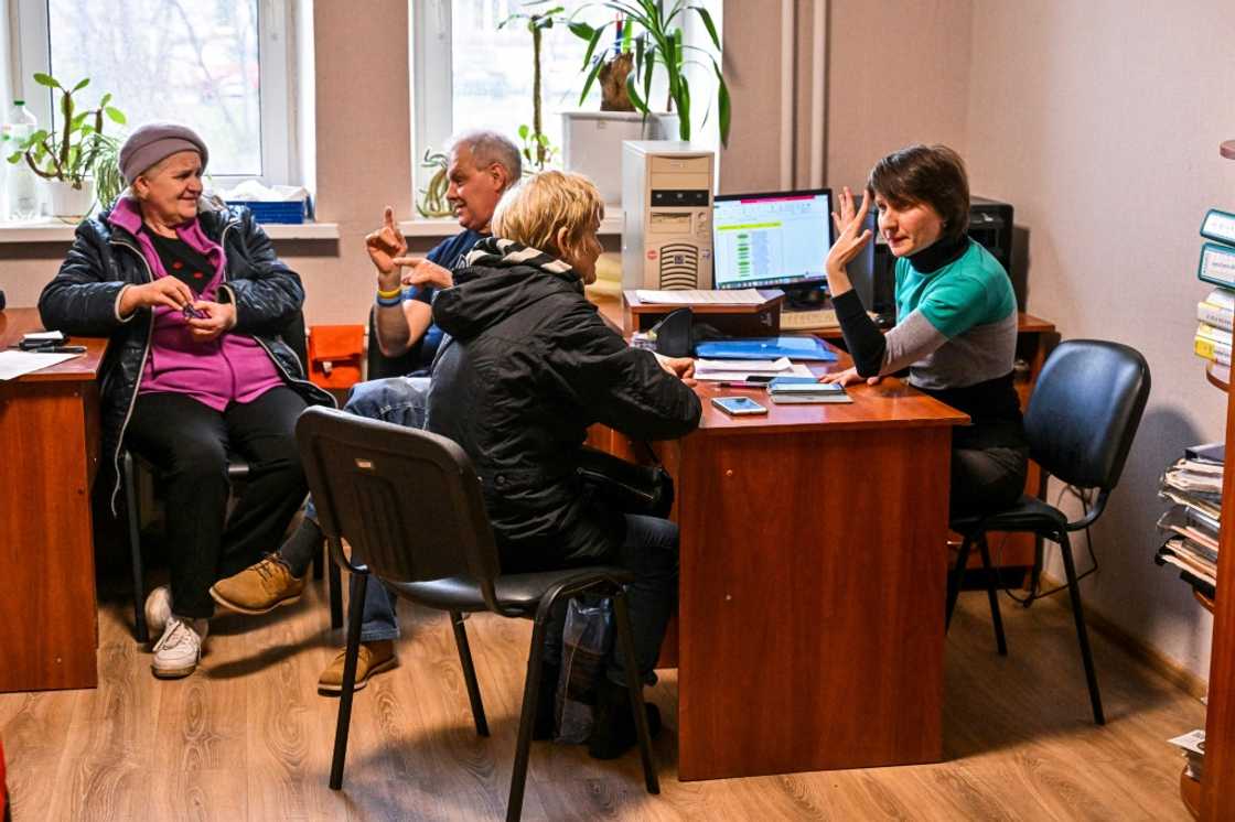 The Ukrainian Society for the Deaf created channels on the messaging platform Telegram to inform people of air raid alerts The Ukrainian Society for the Deaf created channels on the messaging platform Telegram to inform people of air raid alerts