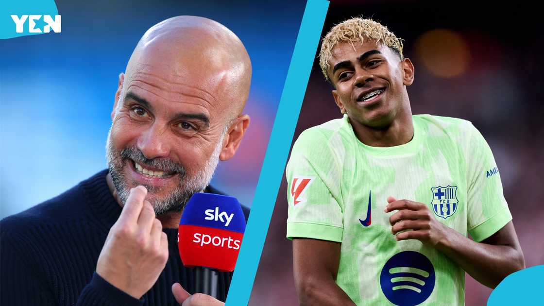 Lamine Yamal, Pep Guardiola, Manchester City, Barcelona, Messi Lamine Yamal, Pep Guardiola, Manchester City, Barcelona, Messi