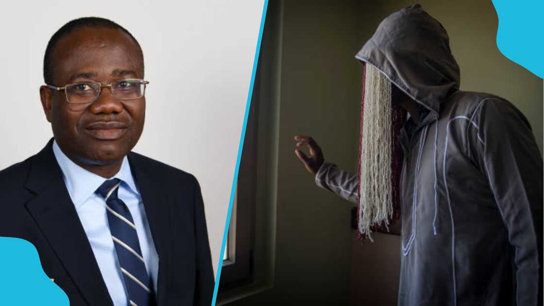 Anas Armeyaw Anas ordered by court to testify without mask. Anas Armeyaw Anas ordered by court to testify without mask.