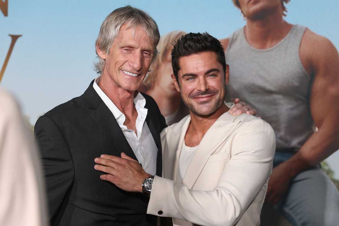 Kevin Von Erich and Zac Efron Kevin Von Erich and Zac Efron