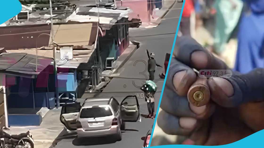 Robbers attack Adabraka Market and make away with sacks of money Robbers attack Adabraka Market and make away with sacks of money