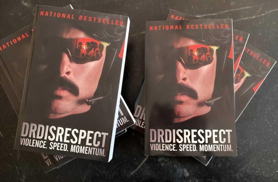 Dr DisRespect's memoir, Violence. Speed. Momentum Dr DisRespect's memoir, Violence. Speed. Momentum