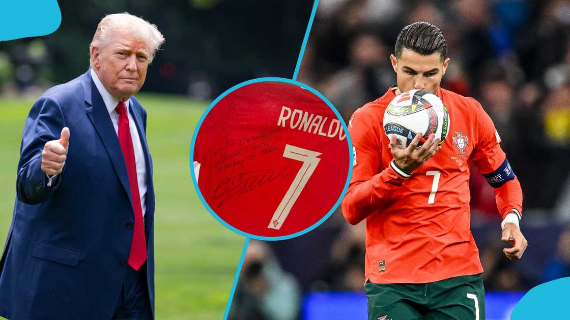 US President, Donald Trump, Cristiano Ronaldo, Portugal, UEFA Nations League US President, Donald Trump, Cristiano Ronaldo, Portugal, UEFA Nations League