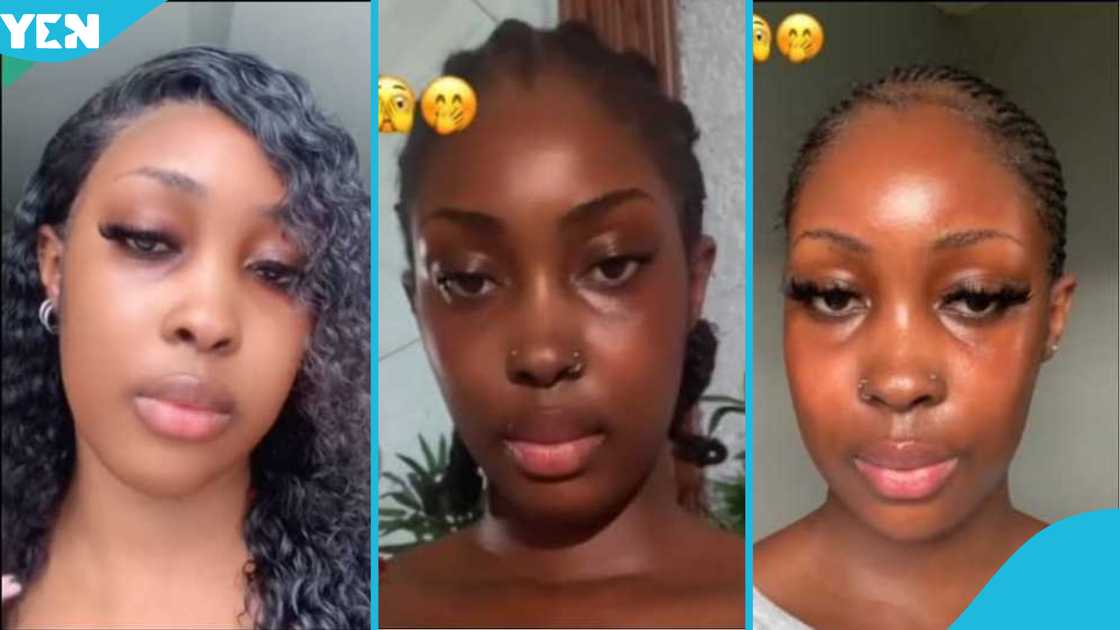 Lady posts her transformation on TikTok Lady posts her transformation on TikTok