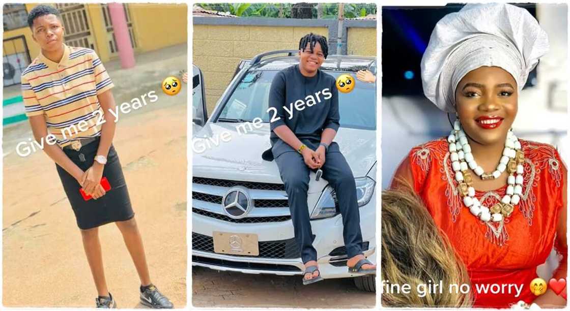 Photos of a Nigerian lady who looks like a man.