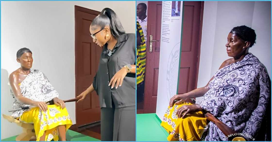 Statue of Yaa Asantewaa at Manhyia Palace Museum Statue of Yaa Asantewaa at Manhyia Palace Museum