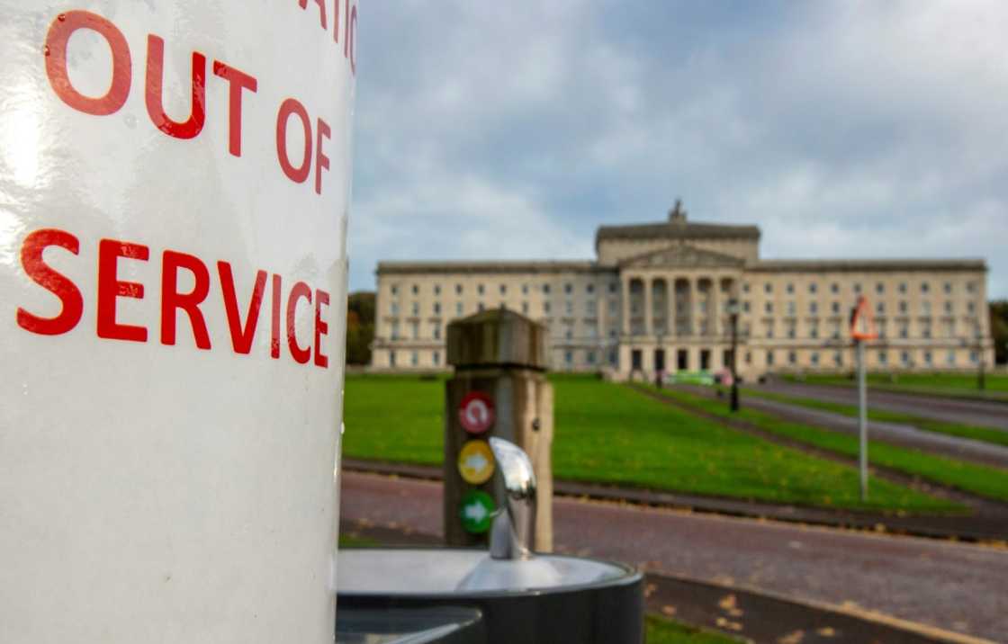 The Northern Ireland assembly in Belfast has been hit by a walk-out by the biggest pro-UK party The Northern Ireland assembly in Belfast has been hit by a walk-out by the biggest pro-UK party