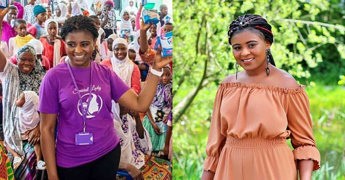 Elizabeth Amoaa: Meet Ghanaian lady who has 2 female reproductive organs Elizabeth Amoaa: Meet Ghanaian lady who has 2 female reproductive organs