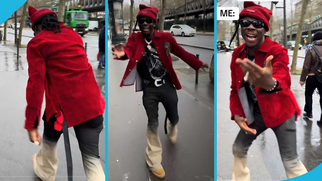 Stonebwoy, 2025 Paris Fashion Week, Stonebwoy in Paris, Ghanaian musician, Stonebwoy's Betta Tin song, Stonebwoy singing