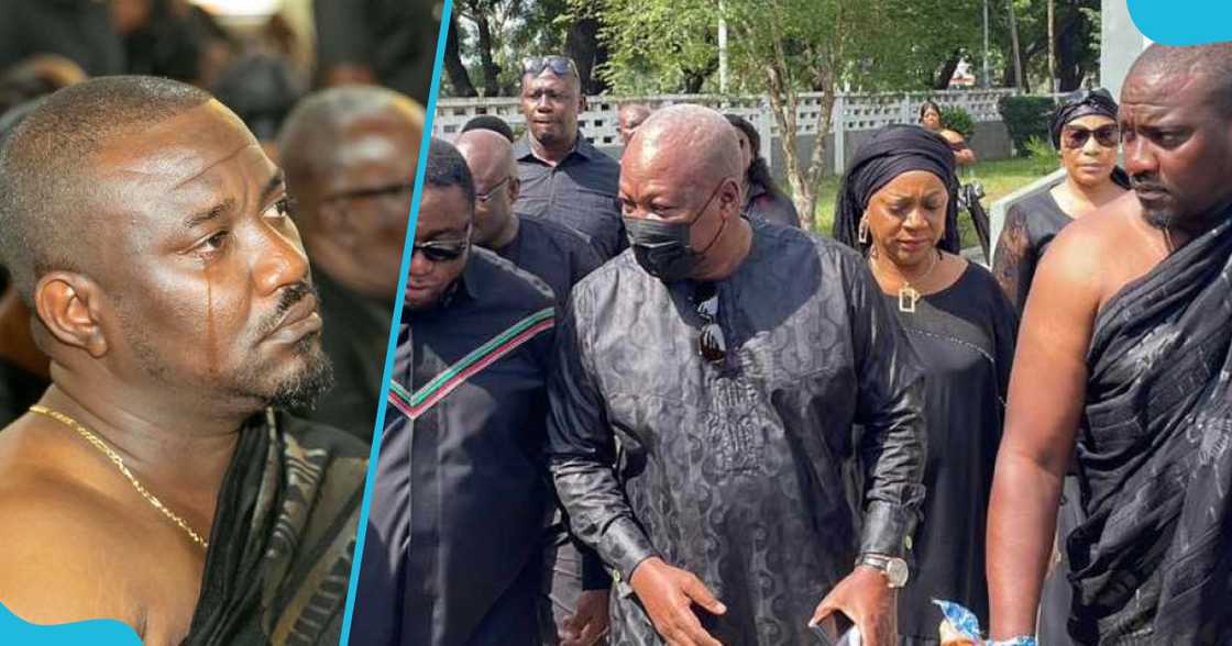 Mahama mourns with Dumelo Mahama mourns with Dumelo