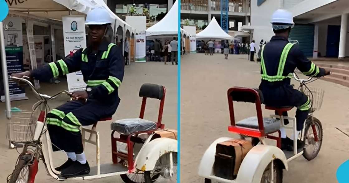 Dabokpa Technical Institute, SHS students, electric tricycle, physically challenged, Tamale, National Education Fair Dabokpa Technical Institute, SHS students, electric tricycle, physically challenged, Tamale, National Education Fair