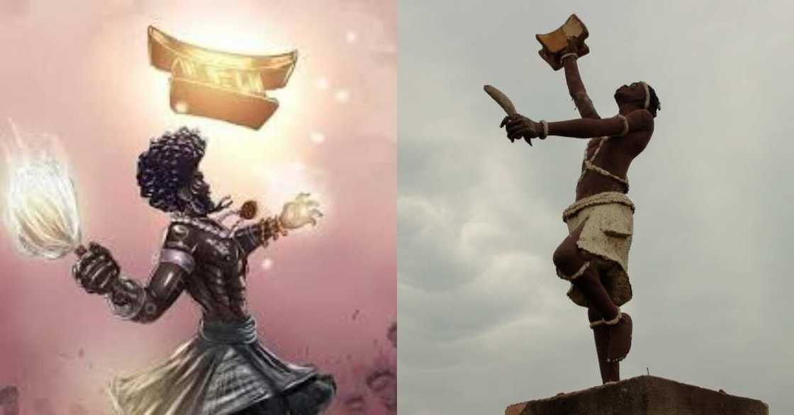 Historical records show that Ashanti's most revered priest Okomfo Anokye was an Ewe Historical records show that Ashanti's most revered priest Okomfo Anokye was an Ewe