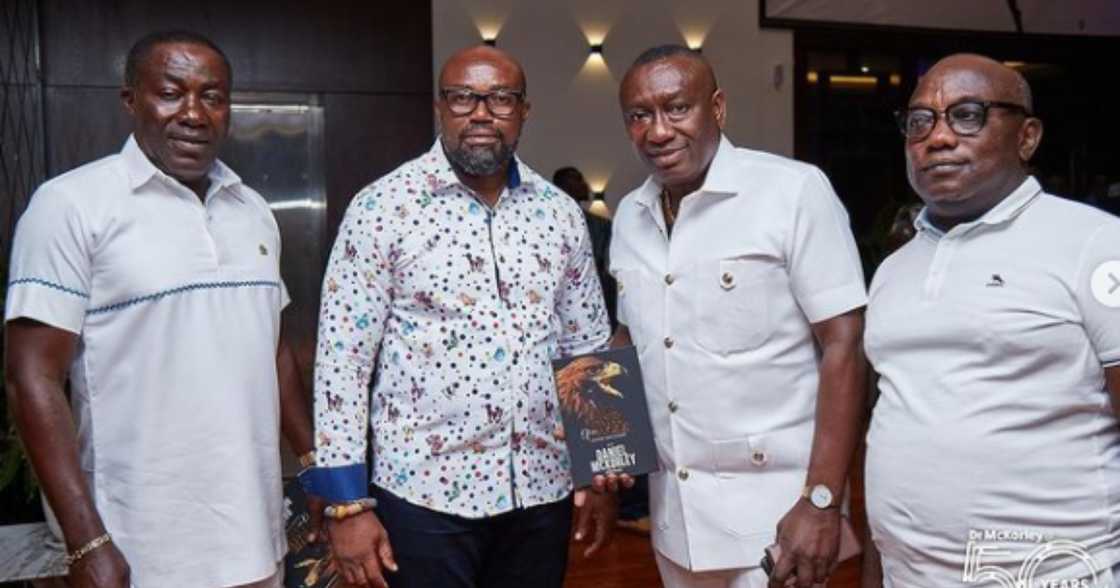 McDan drop powerful photos with Despite and Ofori Sarpong for the first time, many react