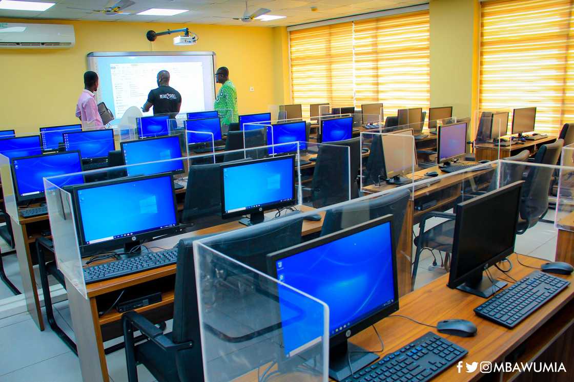 The National Children's Library also comes with a computer lab for the children.