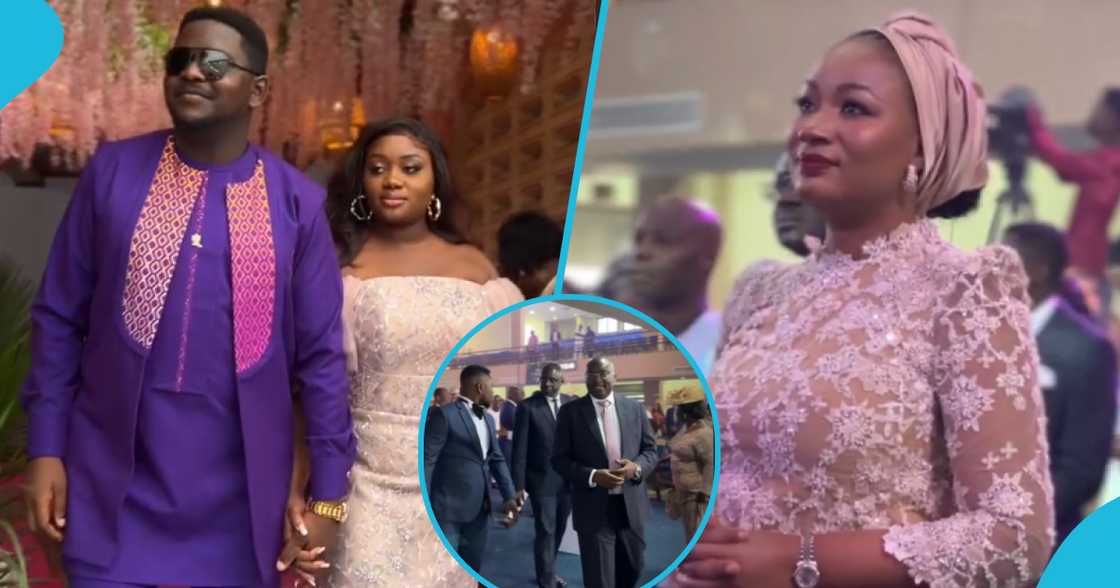 Photos of the couple Eugene and Davina (L), Bawumia (M), and Samira Bawumia (R). Photos of the couple Eugene and Davina (L), Bawumia (M), and Samira Bawumia (R).