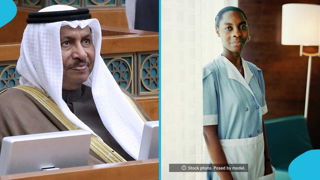 Domestic workers in Kuwait, recruitment ban countries, Gulf labour market regulations, Kuwait Ministry of Interior, approved countries for workers, the domestic labour sector in Kuwait, and employment opportunities.