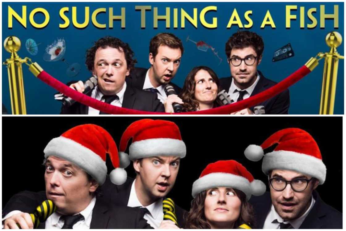 No Such Thing As a Fish podcast hosts No Such Thing As a Fish podcast hosts