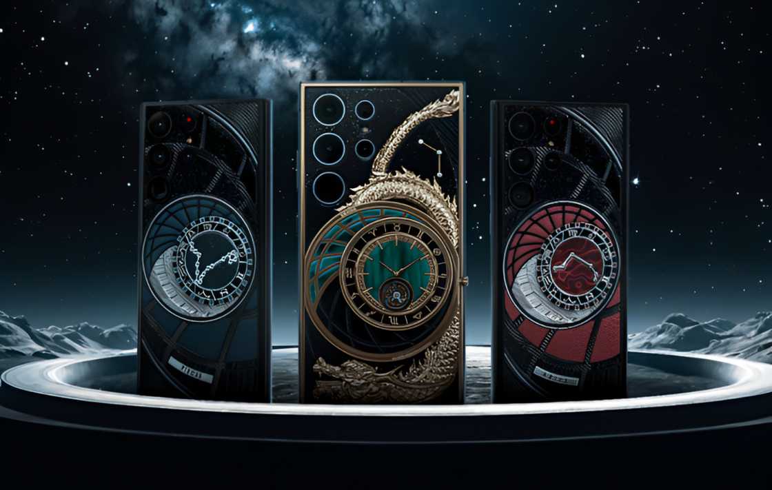 Caviar Era of the Dragon: Luxury Samsung Galaxy S24 Ultra on display