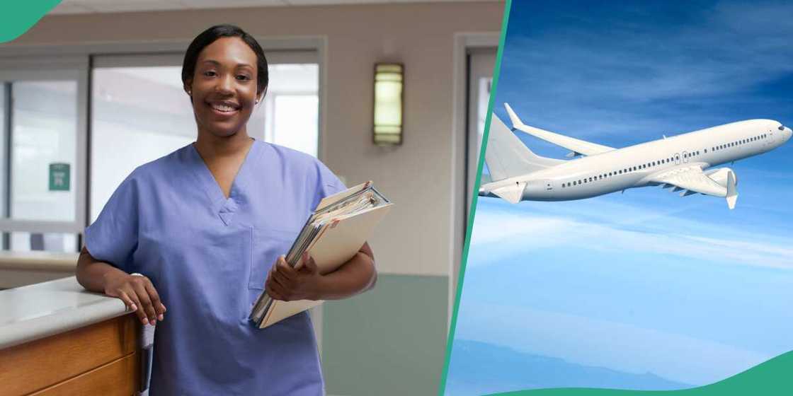 Nigerian nurse relocates abroad Nigerian nurse relocates abroad