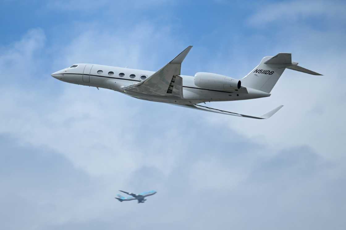 A Gulfstream G650 private jet takes off from Los Angeles International Airport (LAX) as seen from El Segundo, California; Oxfam is calling for a progressive climate policy that taxes the wealthiest carbon emitters at a higher rate A Gulfstream G650 private jet takes off from Los Angeles International Airport (LAX) as seen from El Segundo, California; Oxfam is calling for a progressive climate policy that taxes the wealthiest carbon emitters at a higher rate