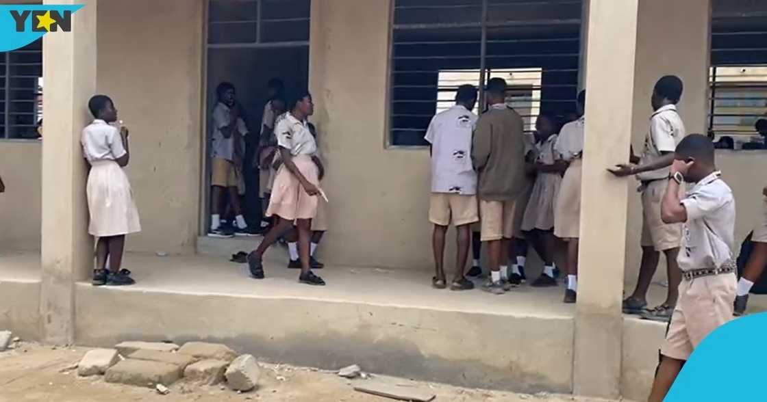 Galilea M/A 1 JHS, dead body, school pupils, Ga South Municipality, Greater Accra, students, teachers, police