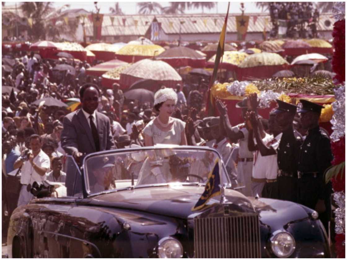 Nkrumah and Queen Elizabeth II Nkrumah and Queen Elizabeth II