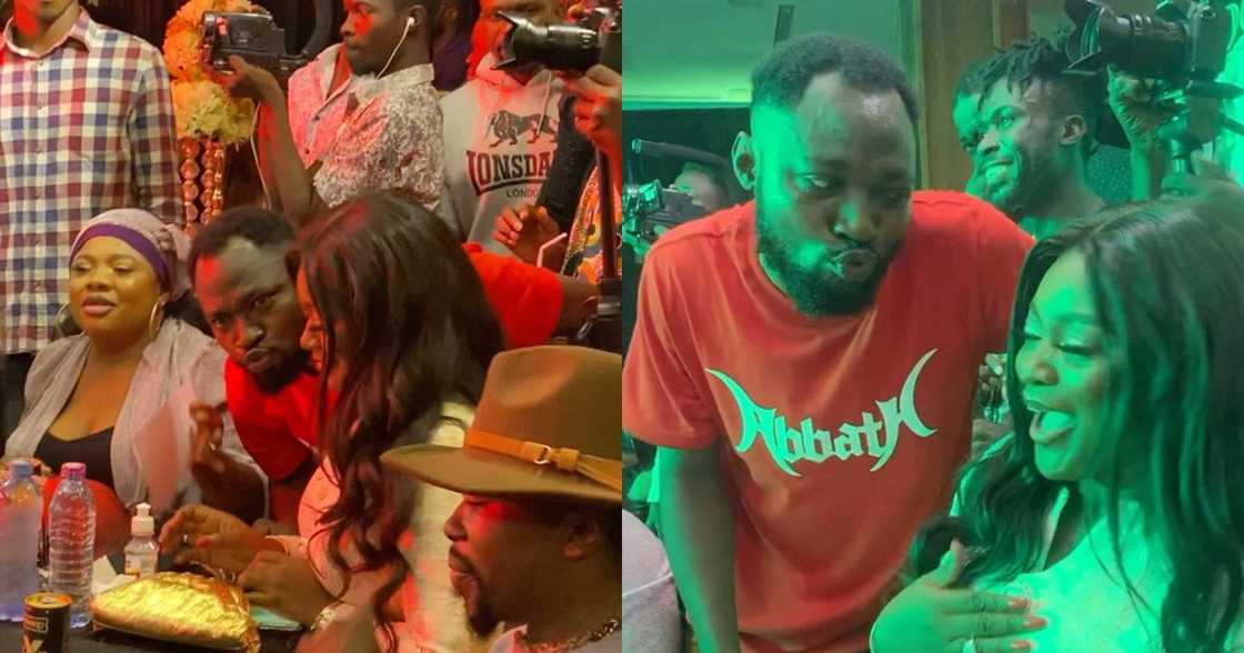 Jackie Appiah: Funny Face tries to kiss actress at Adonko Next Level launch (video) Jackie Appiah: Funny Face tries to kiss actress at Adonko Next Level launch (video)