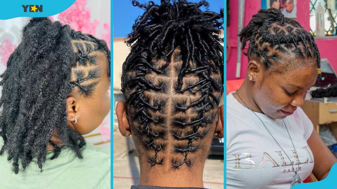 40+ easy short loc styles for females with short hair (inspiration