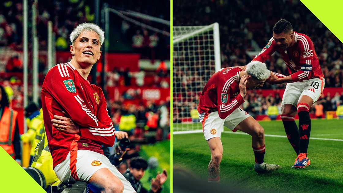 Video shows Casemiro trying to stop Garnacho from producing Ronaldo celebration Video shows Casemiro trying to stop Garnacho from producing Ronaldo celebration