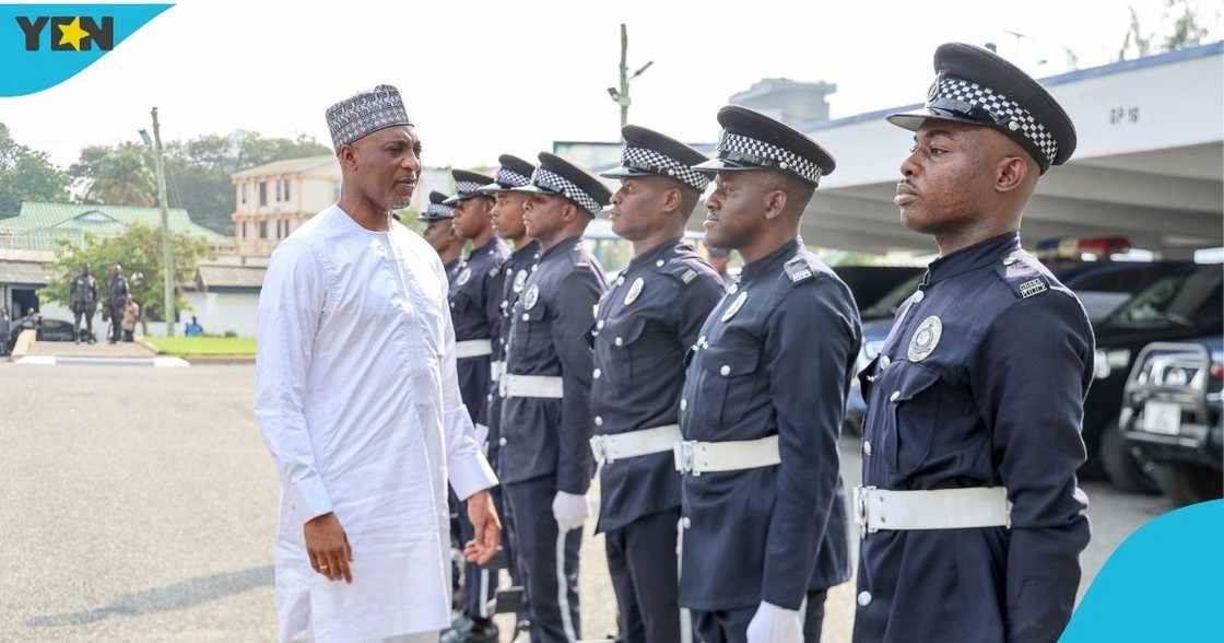 Interior Minister, Muntaka Mohammed-Mubarak, security services, recruitment exercise, Ghana Police, Immigration Service, Fire Service.