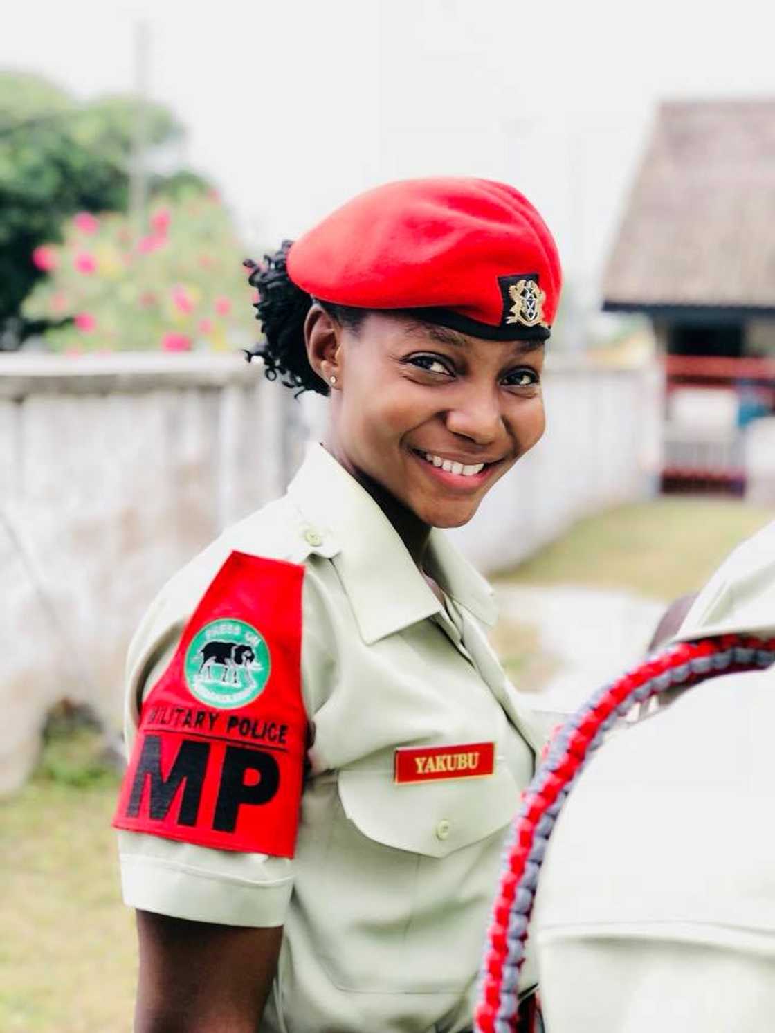 Meet Yakubu Shahada, the female military officer whose beautiful photos are causing confusion on social media Meet Yakubu Shahada, the female military officer whose beautiful photos are causing confusion on social media