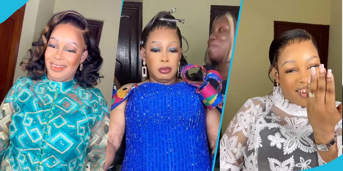 Ghanaian bride slays in flawless makeup Ghanaian bride slays in flawless makeup