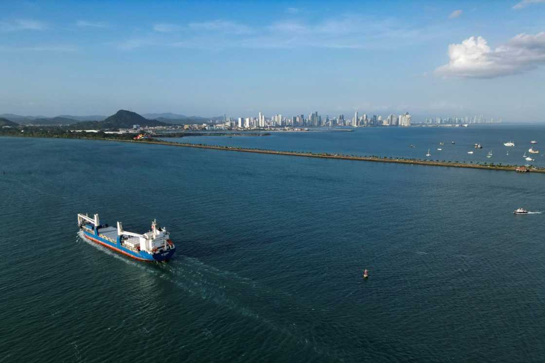 Around 40 percent of US container traffic passes through the Panama Canal Around 40 percent of US container traffic passes through the Panama Canal