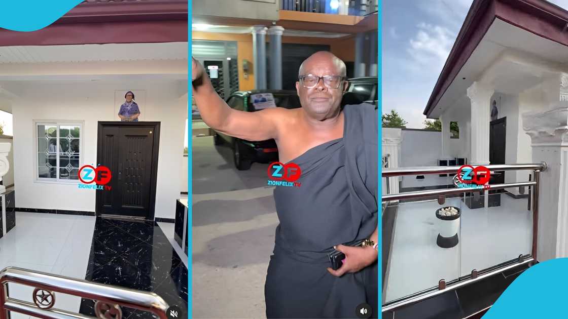 Agya Wiase, VIP Bus, Nyame Tease, Wife's burial, Rich Ghanaian, Wealthy Ghanaian man, Plush burial grounds. Agya Wiase, VIP Bus, Nyame Tease, Wife's burial, Rich Ghanaian, Wealthy Ghanaian man, Plush burial grounds.