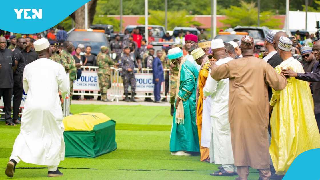 National Chief Imam, Sheikh Osman Nuhu Sharubutu, Dr Ibrahim Murtala Muhammed, Alhaji Muniru Lumina, Parliament of Ghana. National Chief Imam, Sheikh Osman Nuhu Sharubutu, Dr Ibrahim Murtala Muhammed, Alhaji Muniru Lumina, Parliament of Ghana.