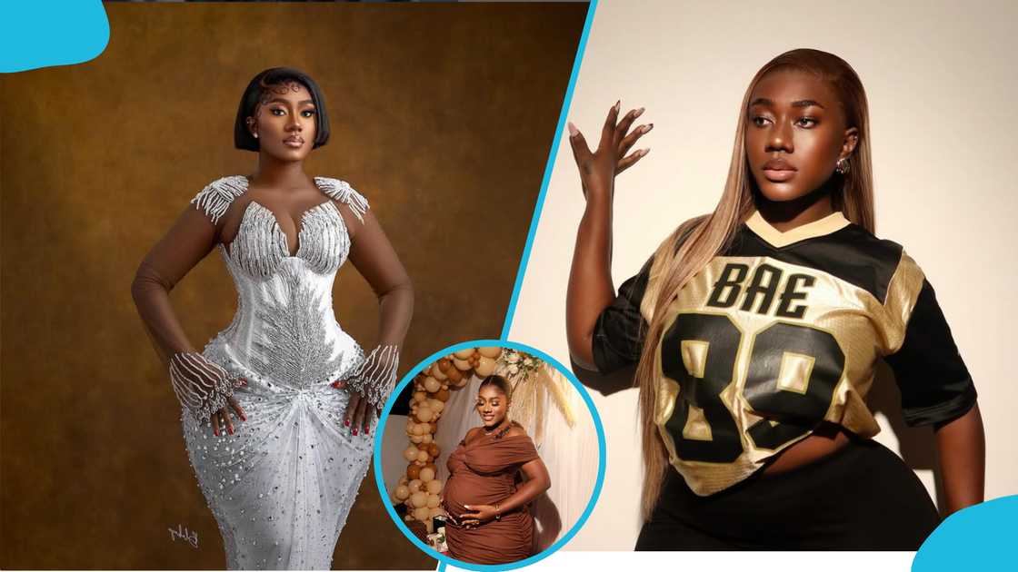 Ghanaian TikToker, Hajia Bintu, Ghanaian Influencers, Celebrity Babies, Celebrity baby news, Ghanaian TikTokers, Ghanaian pregnancy photos