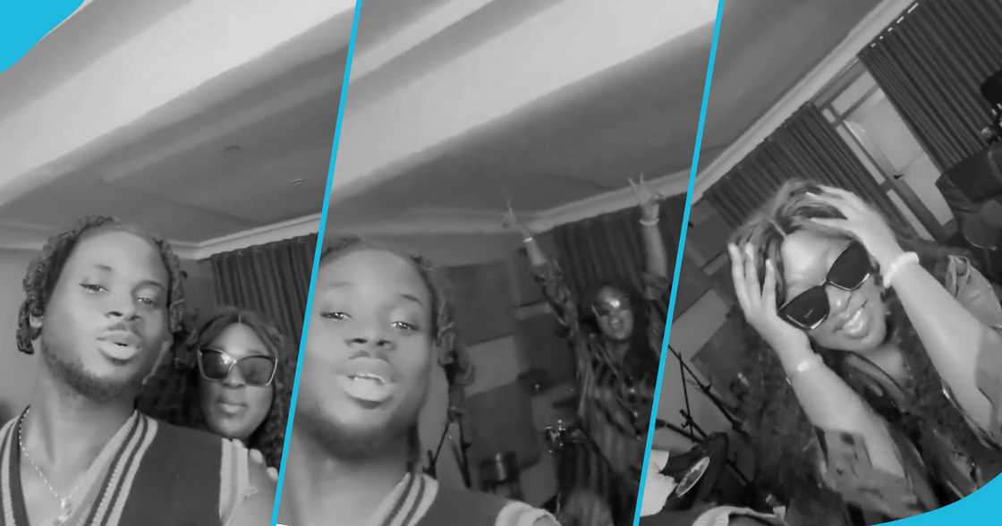 Kuami Eugene and Sista Afia in photos Kuami Eugene and Sista Afia in photos