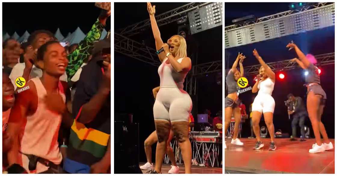 Haija 4Reall entertains crowd at Coronation Concert Haija 4Reall entertains crowd at Coronation Concert