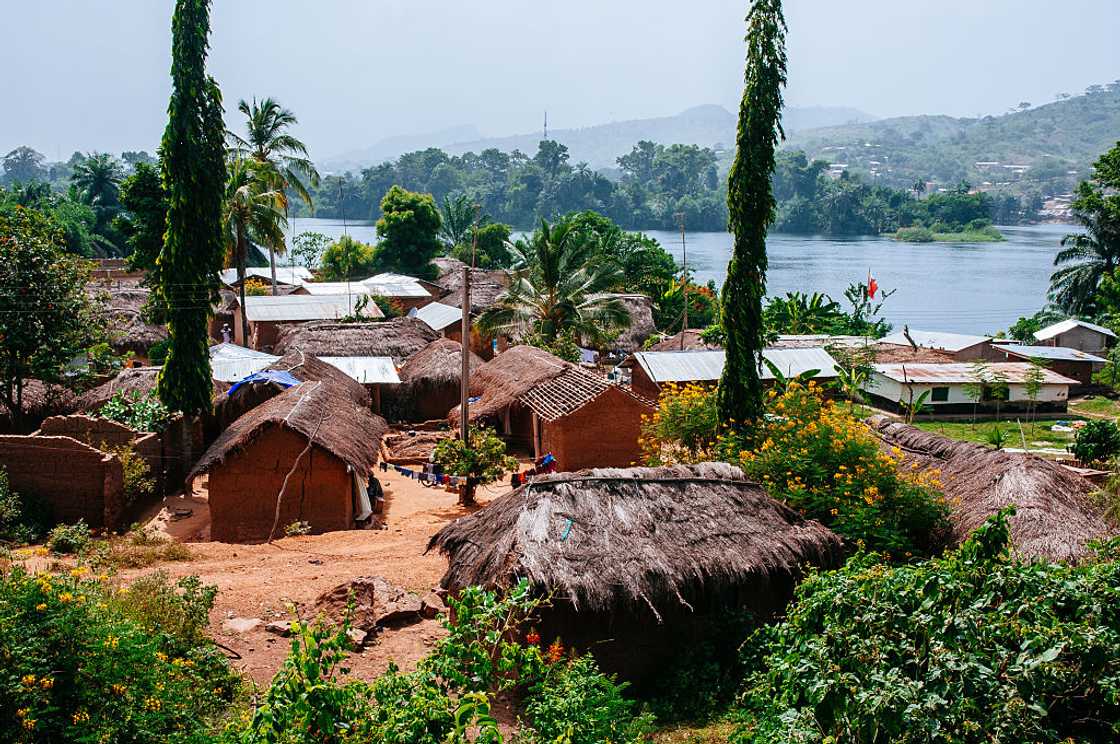 cocoa growing districts in Ghana