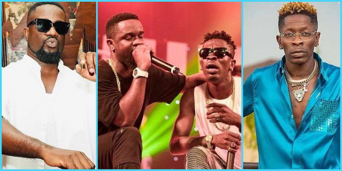 Shatta Wale and Sarkodie Shatta Wale and Sarkodie