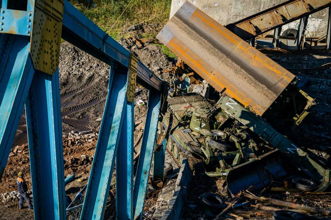 Izyum officials say they plan to recycle metal left behind by Russian forces Izyum officials say they plan to recycle metal left behind by Russian forces