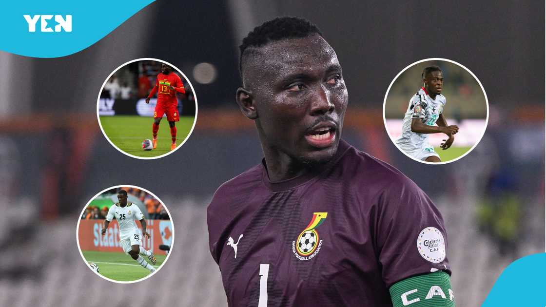 Black Stars of Ghana, Richard Ofori, Edwin Gyimah, Jeffrey Schlupp, Alfred Duncan Black Stars of Ghana, Richard Ofori, Edwin Gyimah, Jeffrey Schlupp, Alfred Duncan