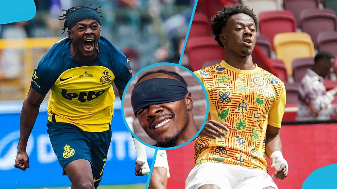 Black Stars attacker Mohammed Fuseini returns to training after an armed robbery attack