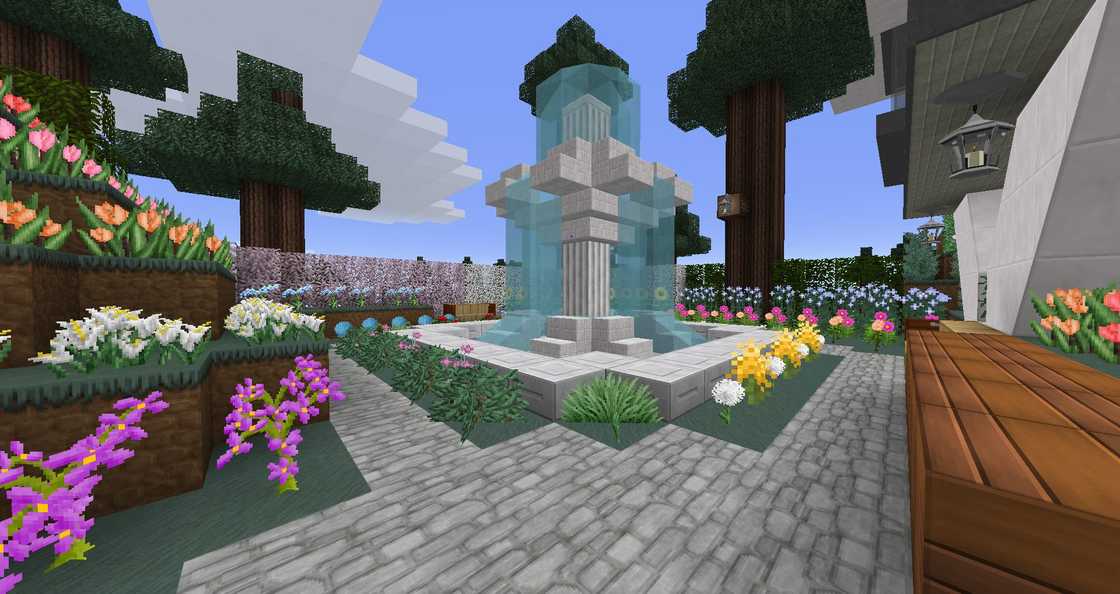 Minecraft garden ideas