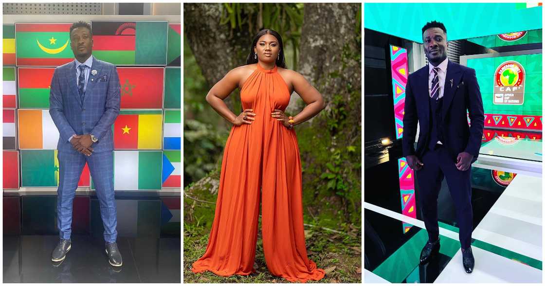 Asamoah Gyan and Abena Korkor Asamoah Gyan and Abena Korkor